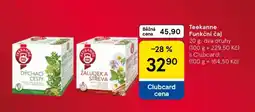 Tesco Teekanne funkční čaj nabídka