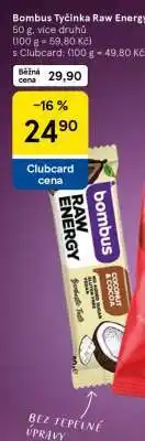 Tesco Bombus Tyčinka Raw Energy nabídka
