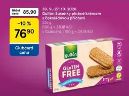 Tesco Gullón Sušenky plněné krémem s čokoládovou příchutí nabídka