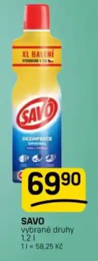 Flop Savo vybrané druhy nabídka