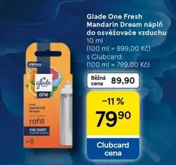 Tesco Glade One Fresh Mandarin Dream náplň do osvěžovače vzduchu nabídka