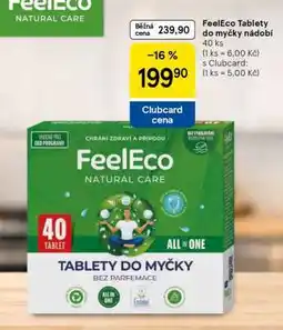 Tesco FeelEco Tablety do myčky nádobí nabídka