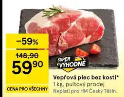 Tesco Vepřová plec bez kosti nabídka