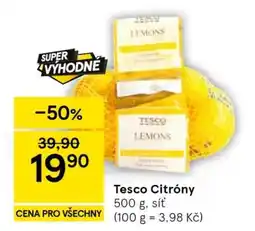 Tesco Tesco Citróny nabídka