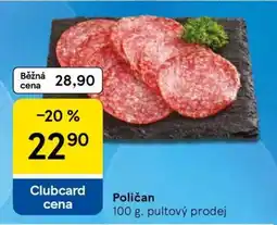 Tesco Poličan nabídka