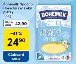 Tesco Bohemilk Opočno Horácký sýr s oky, plátky nabídka