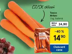 Tesco Tesco Mrkev nabídka