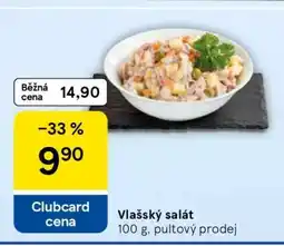 Tesco Vlašský salát nabídka