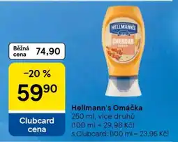 Tesco HELLMANN’S OMÁČKA nabídka
