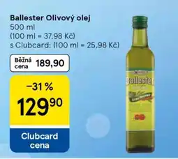 Tesco Ballester Olivový olej nabídka