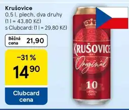Tesco Krušovice nabídka