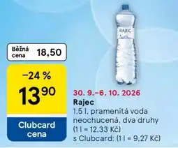Tesco Rajec nabídka