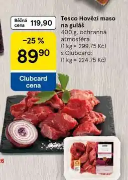 Tesco Tesco Hovězí maso na guláš nabídka