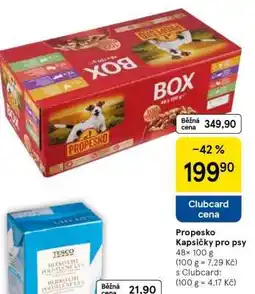 Tesco Propesko Kapsičky pro psy nabídka