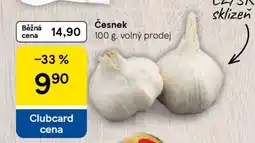 Tesco ČESNEK nabídka