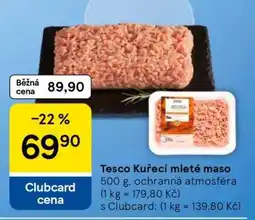 Tesco Tesco Kuřecí mleté maso nabídka