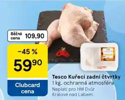 Tesco Tesco Kuřecí zadní čtvrtky nabídka