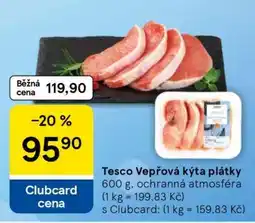 Tesco Tesco Vepřová kýta plátky nabídka