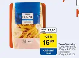 Tesco Tesco Těstoviny nabídka