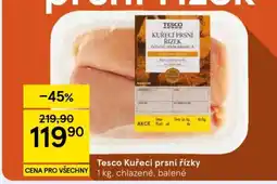 Tesco Tesco Kuřecí prsní řízky nabídka