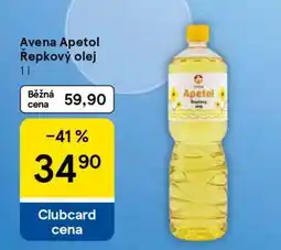Tesco Avena Apetol Řepkový olej 1 l nabídka