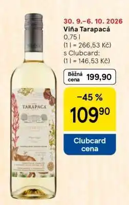 Tesco Viña Tarapacá nabídka