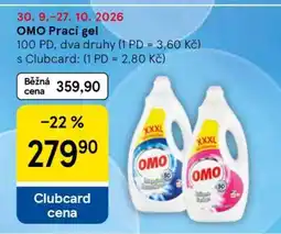 Tesco OMO PRACÍ GEL nabídka