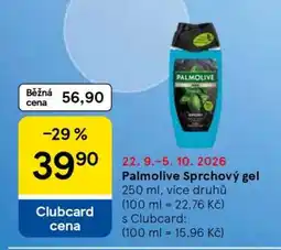 Tesco Palmolive sprchový gel nabídka