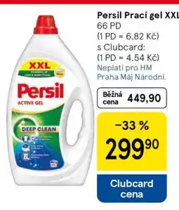 Tesco Persil Prací gel XXL nabídka