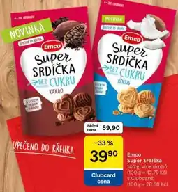 Tesco EMCO SUPER SRDÍČKA nabídka