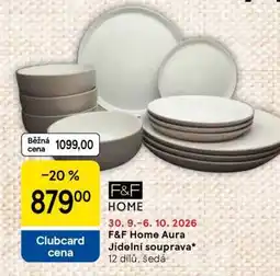 Tesco F&F Home Aura Jídelní souprava nabídka