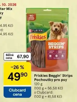 Tesco Friskies Beggin' Strips Pochoutky pro psy nabídka