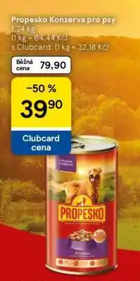Tesco Propesko Konzerva pro psy nabídka