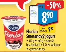 Albert Florian Smetanový jogurt nabídka