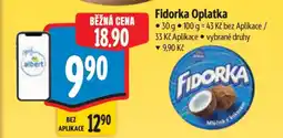 Albert Fidorka oplatka nabídka