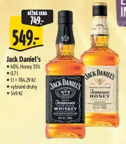 Albert Jack Daniel‘s nabídka