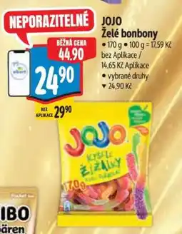 Albert JOJO Želé bonbony nabídka