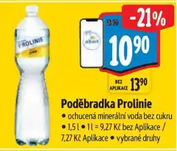 Albert Poděbradka ProLinie nabídka
