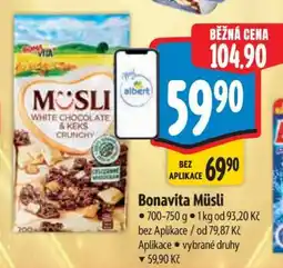 Albert Bonavita Müsli nabídka