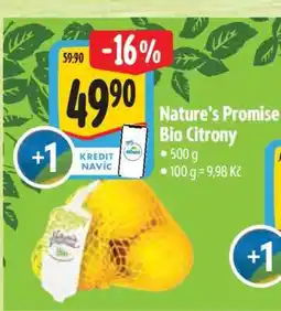 Albert Nature’s Promise Bio Citrony • nabídka