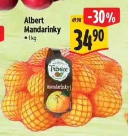 Albert Albert Mandarinky nabídka