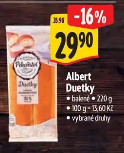 Albert Albert Duetky nabídka