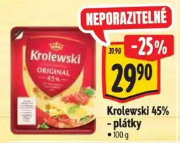 Albert Krolewski 45% plátky nabídka