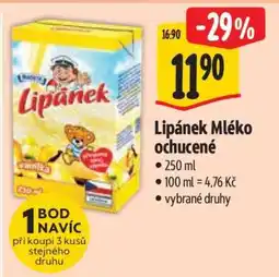 Albert Lipánek mléko ochucené nabídka