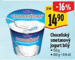 Albert Choceňský Smetanový jogurt bílý nabídka
