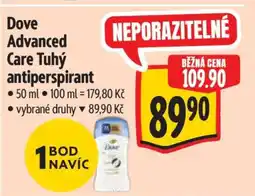 Albert Dove Advanced Care Tuhý antiperspirant nabídka