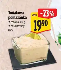Albert Tuňáková pomazánka nabídka