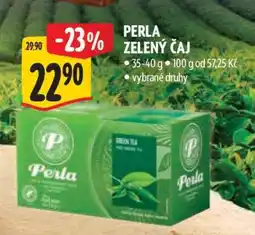 Albert PERLA ZELENÝ ČAJ nabídka