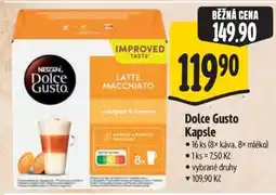 Albert Dolce Gusto kapsle nabídka