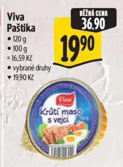 Albert Viva Paštika nabídka